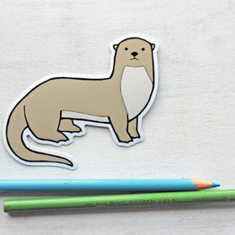 Otter Sticker
