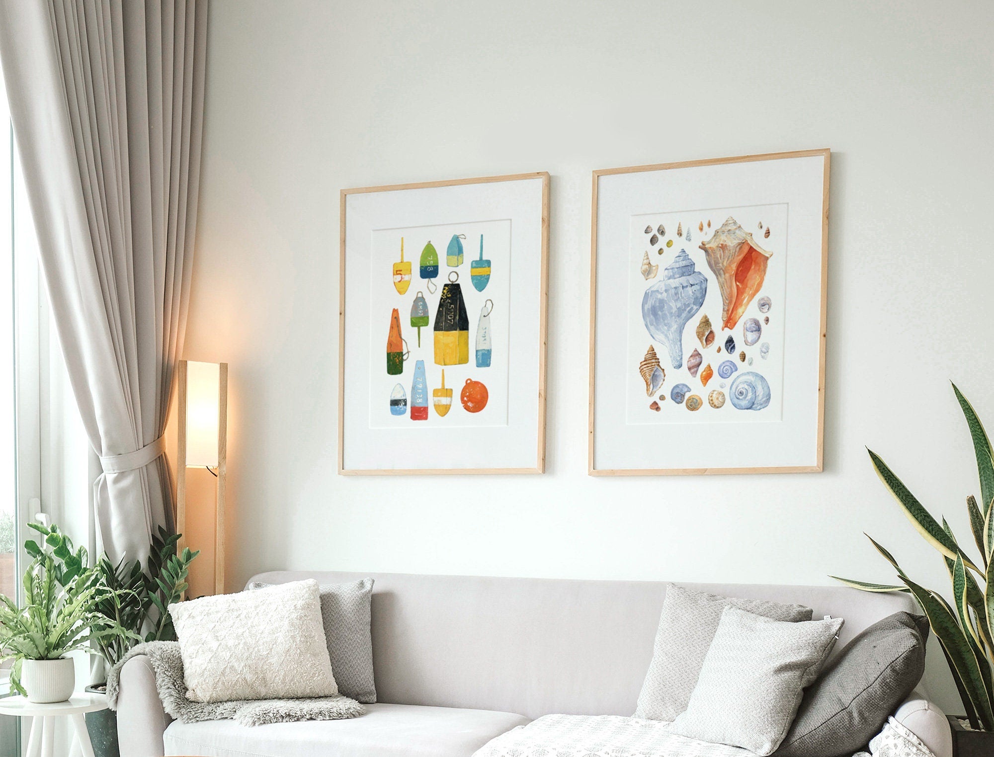 New England Seashells Art Print