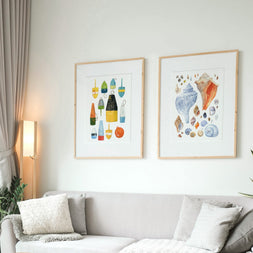 New England Seashells Art Print