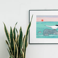 Tern Coastal Beach Print