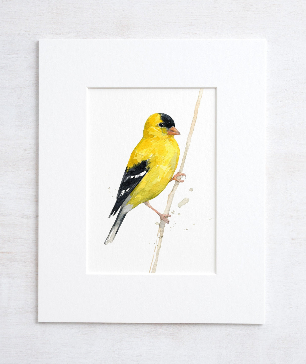 Goldfinch in Grass Print