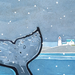 Whale Tails Holiday Card Set