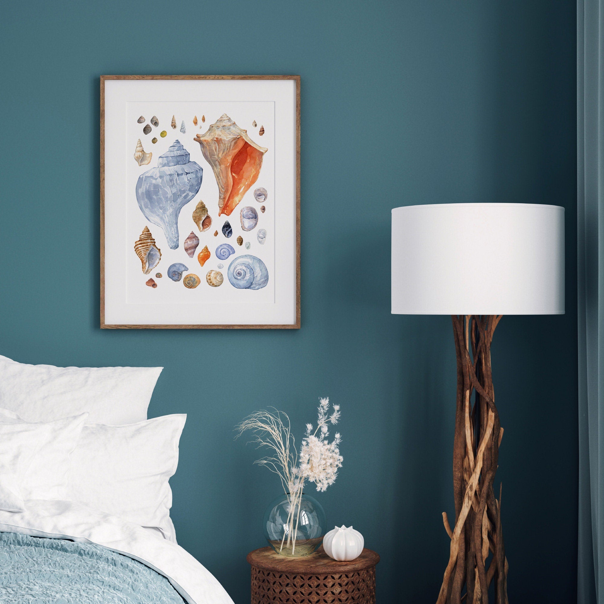 New England Seashells Art Print
