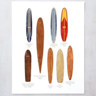 Surfboards Print Set
