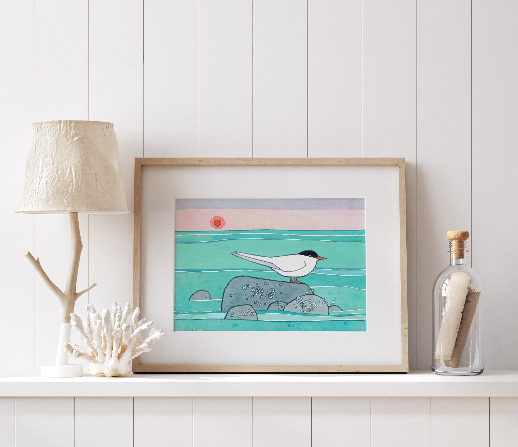 Tern Coastal Beach Print