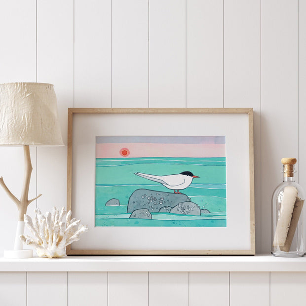 Tern Coastal Beach Print