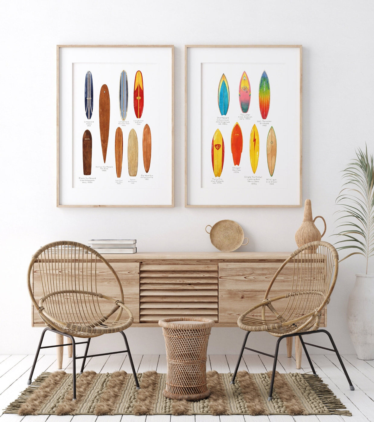 Surfboards Print Set