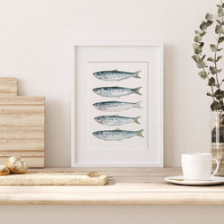 Sardines Print
