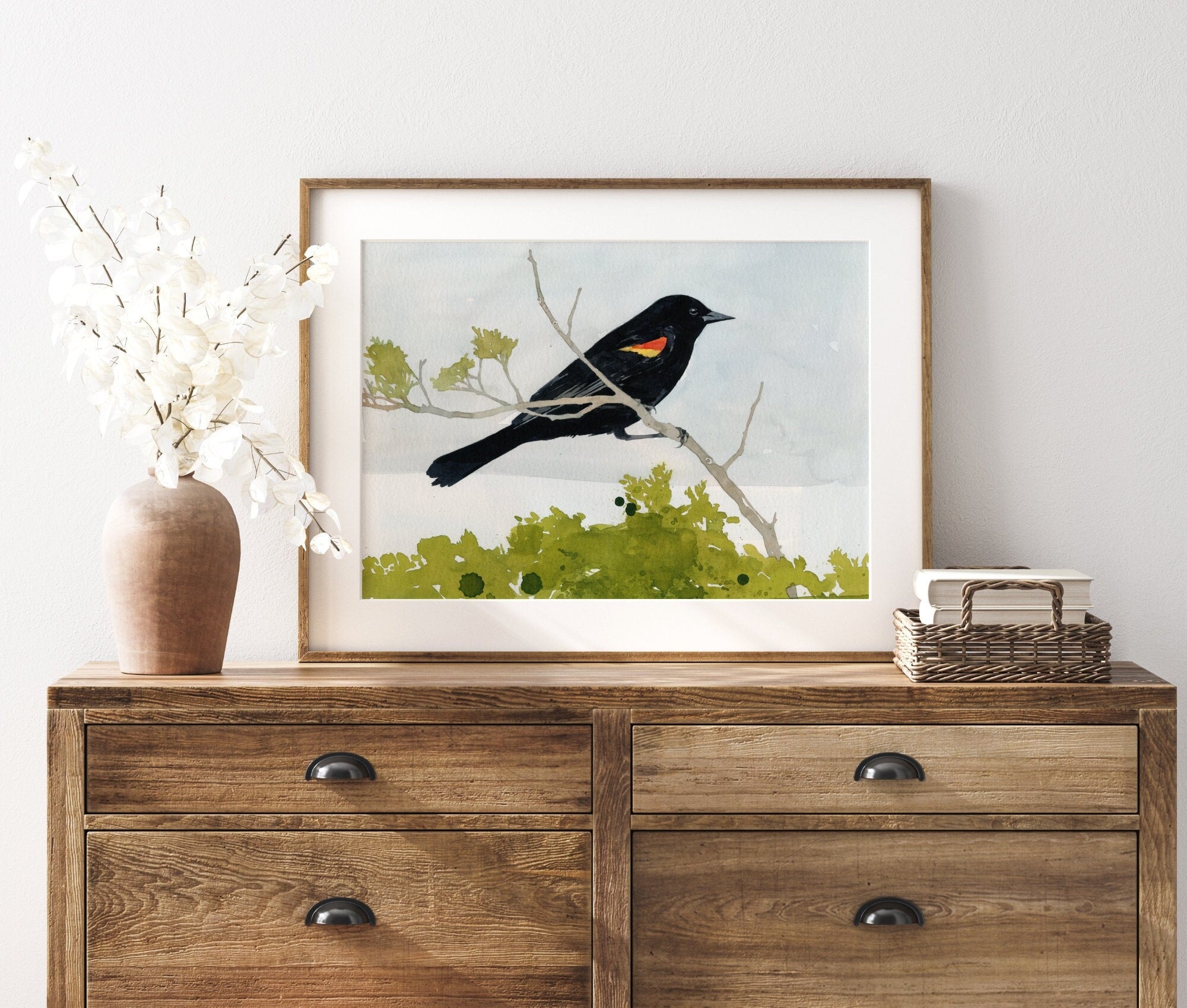 Red-Winged Blackbird Print