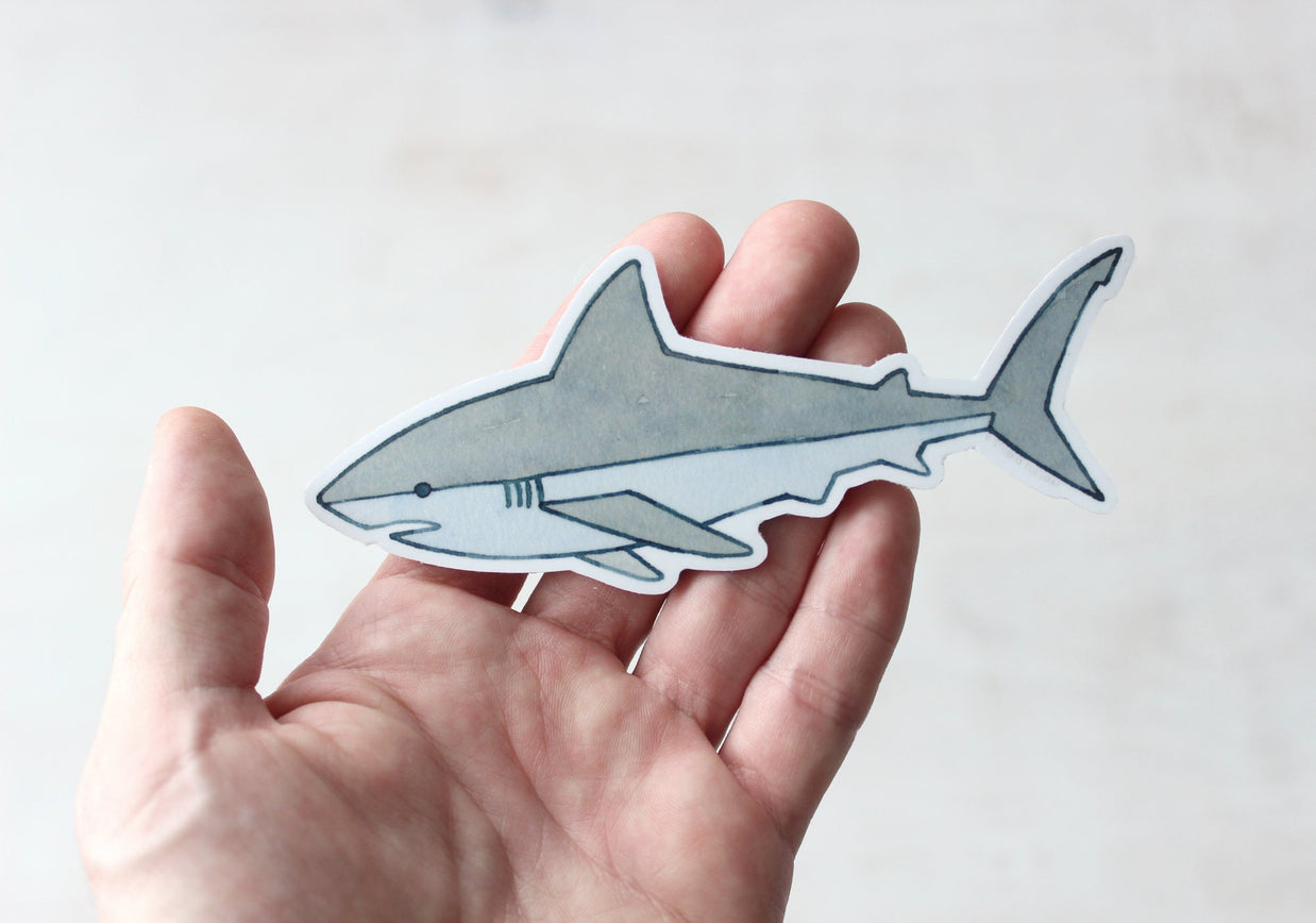 Reef Shark Vinyl Sticker