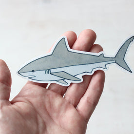Reef Shark Vinyl Sticker