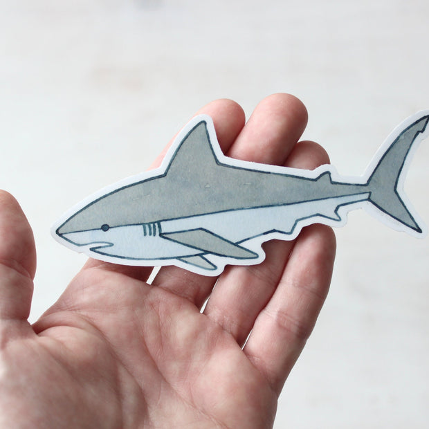Reef Shark Vinyl Sticker