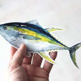 Yellow Fin Tuna Sticker