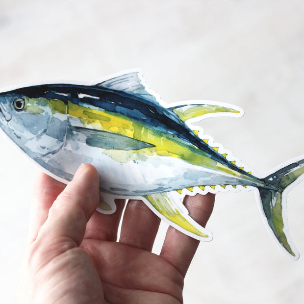 Yellow Fin Tuna Sticker