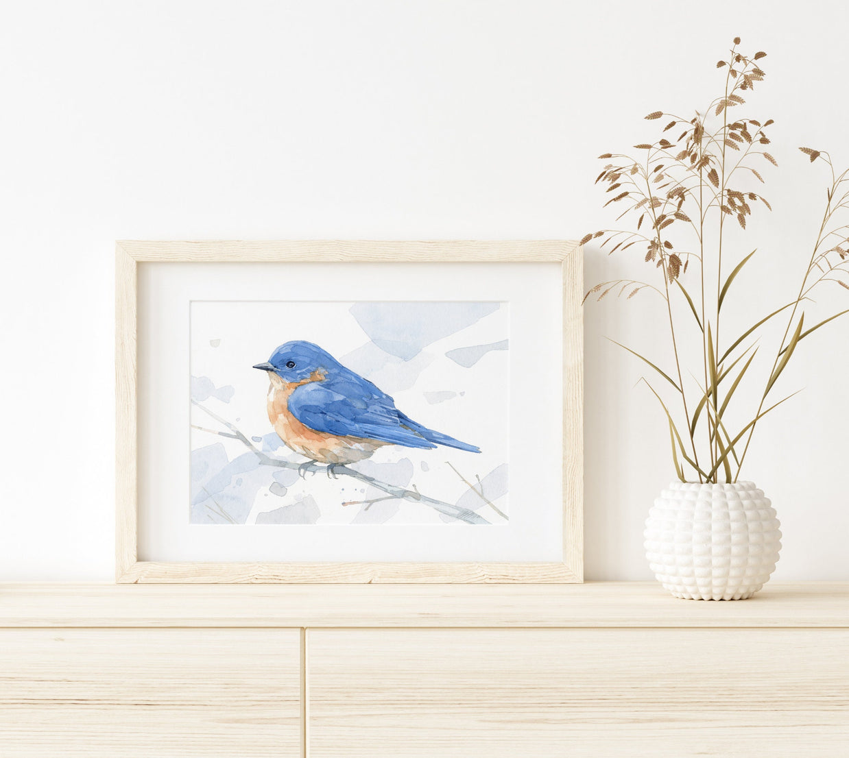 Bluebird Print