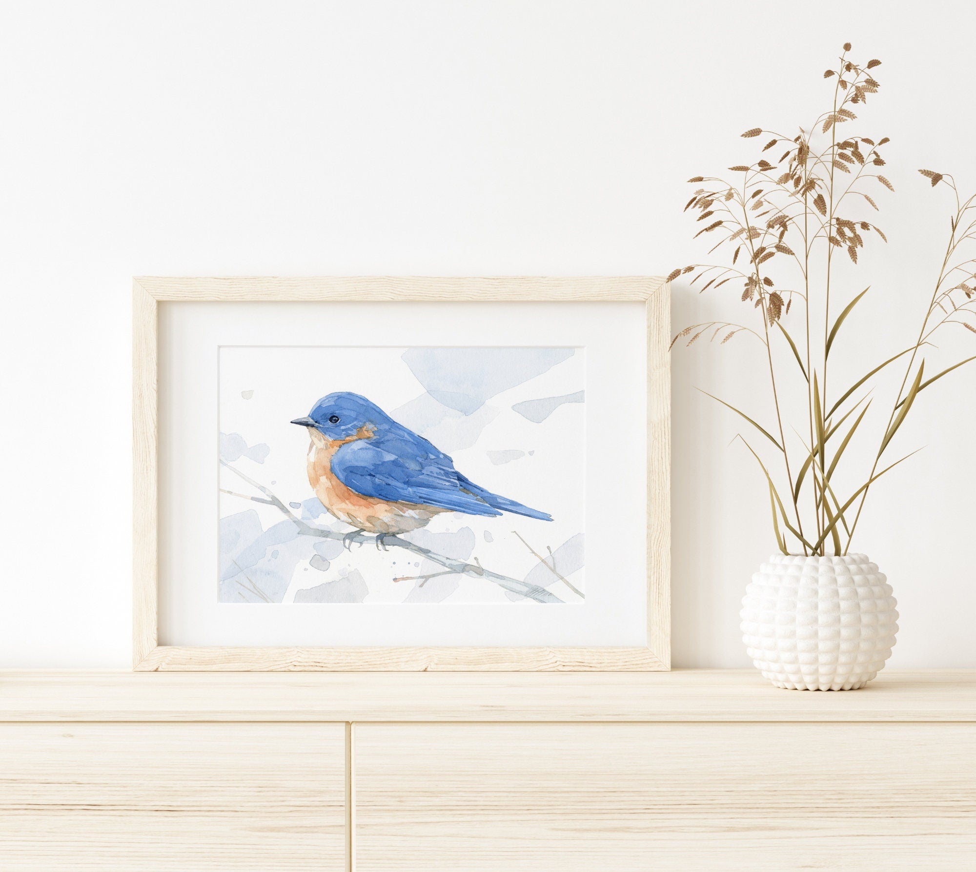 Bluebird Print