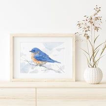 Bluebird Print
