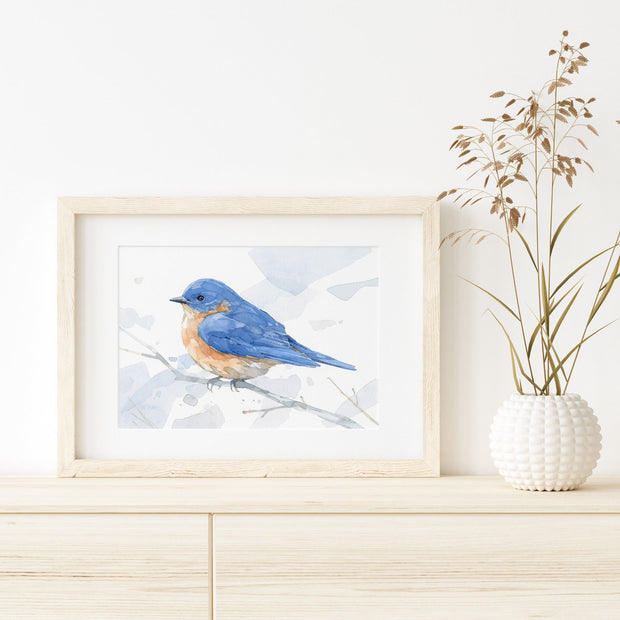 Bluebird Print