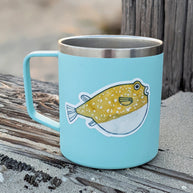 Pufferfish Sticker: Waterproof Vinyl Ocean Animal Art Decal