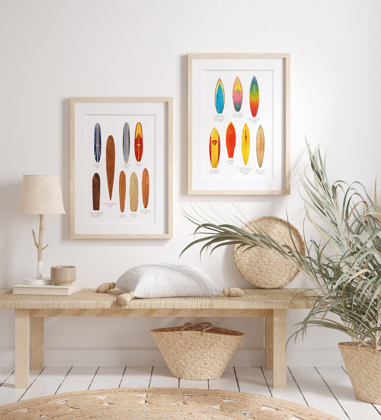 Surfboards Print Set
