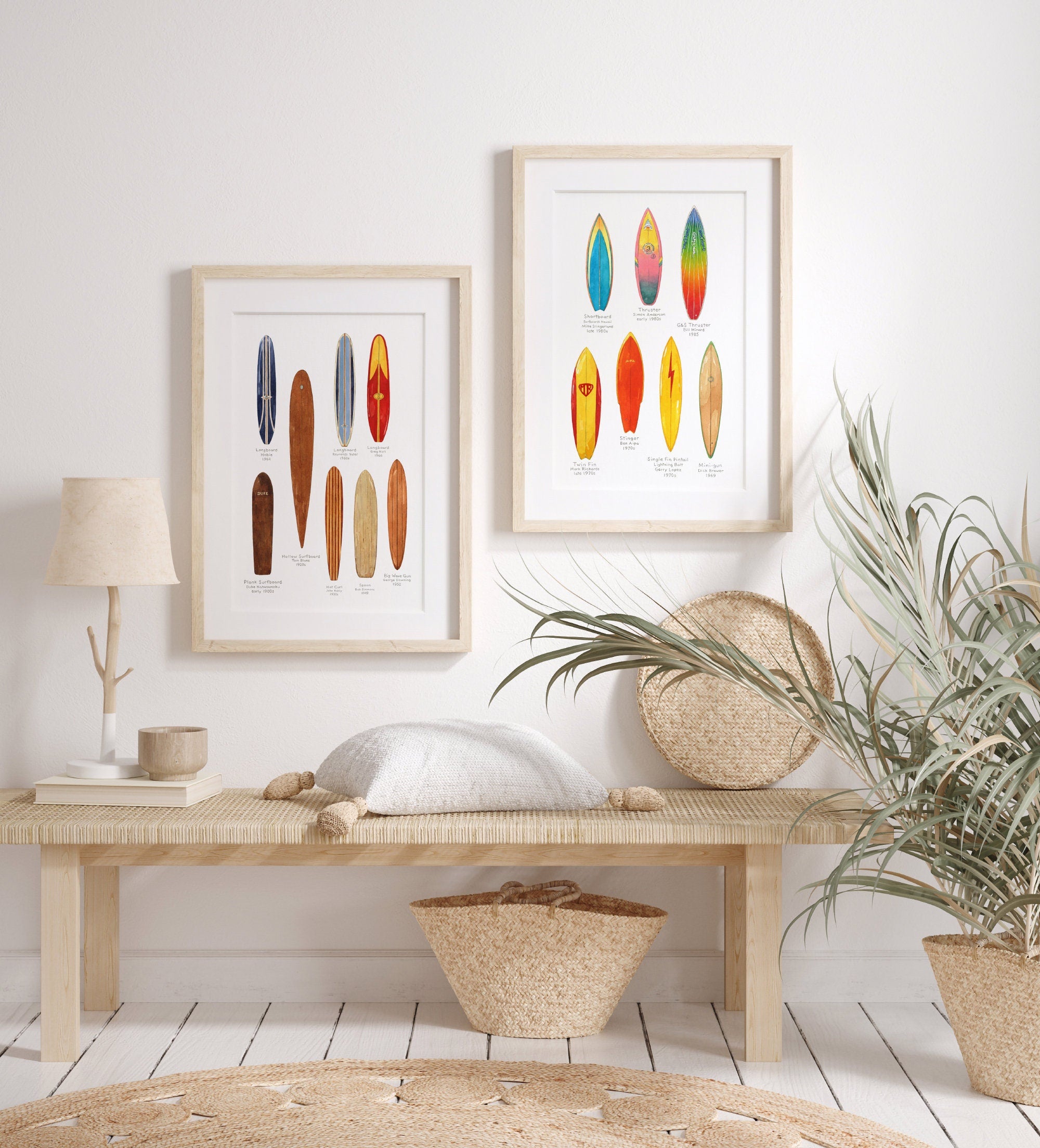 Surfboards Print Set