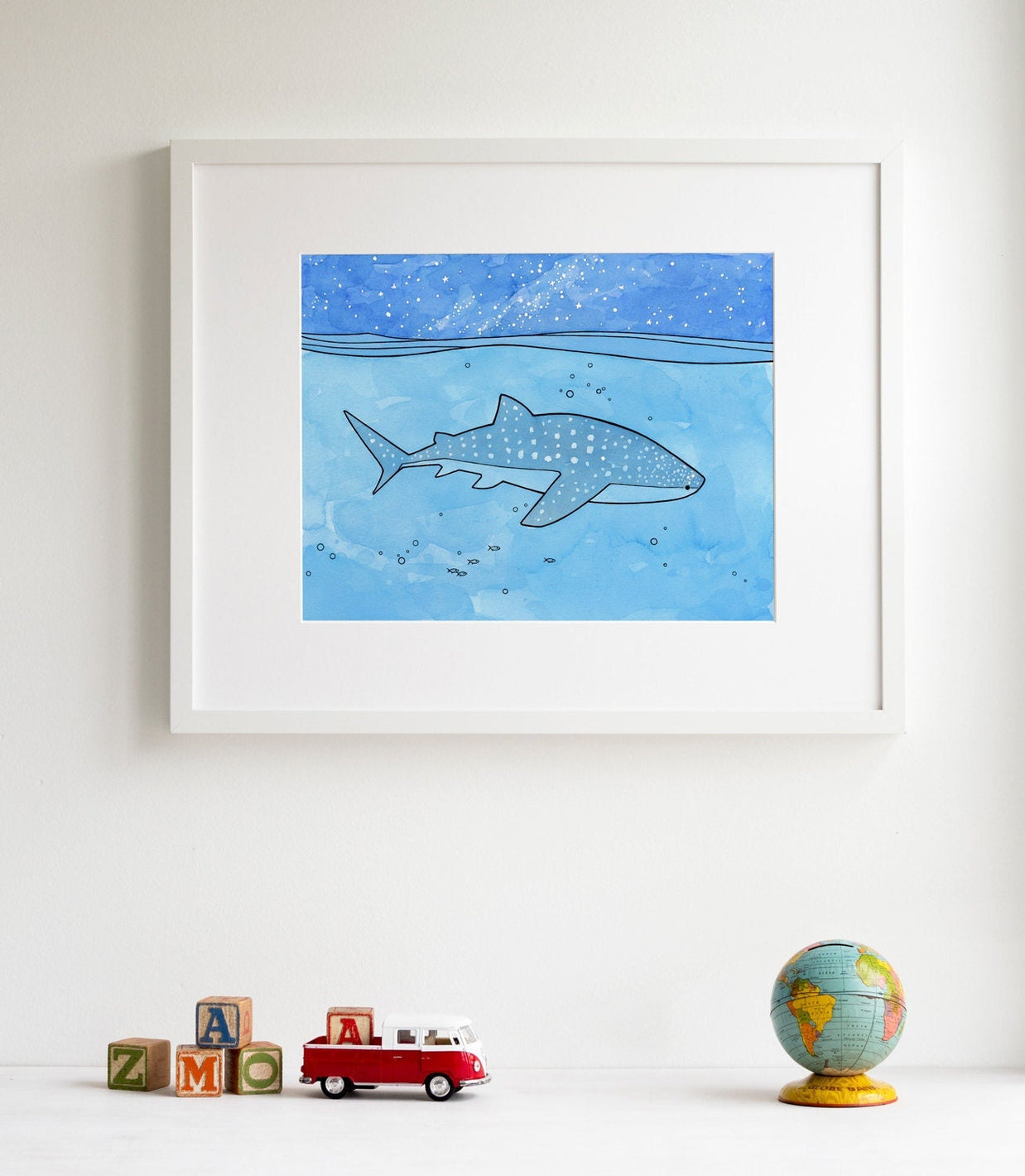 Whale Shark Print