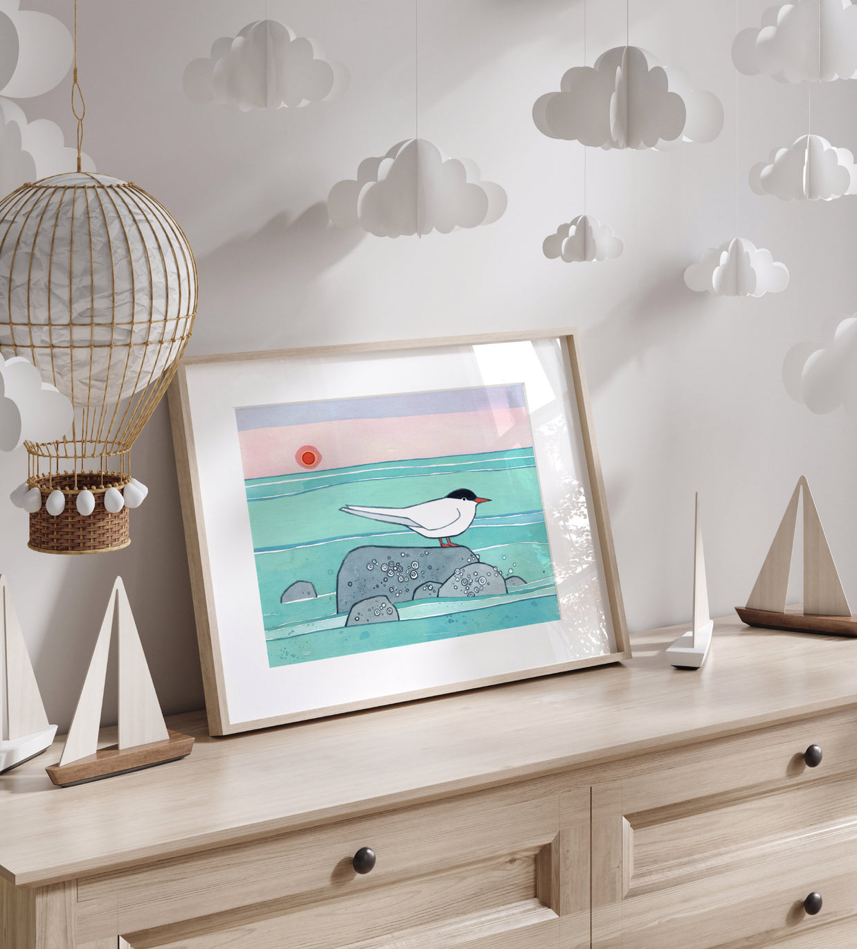 Tern Coastal Beach Print