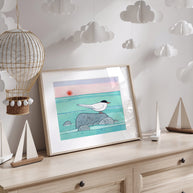 Tern Coastal Beach Print