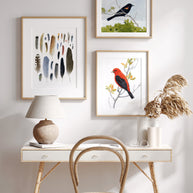 Scarlet Tanager Bird Print