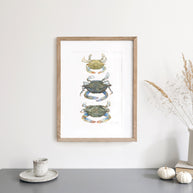 Blue Crab Teir Print