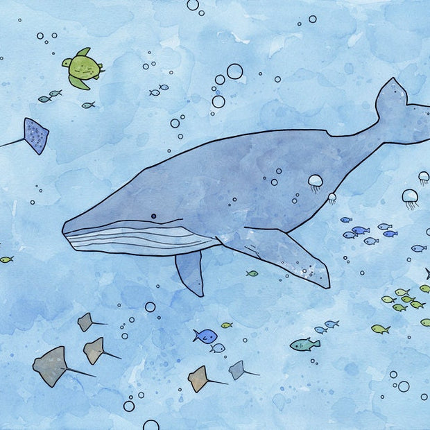 Humpback Whale Limited Edition Print