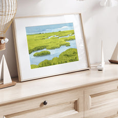 Salt Marsh Landscape Print