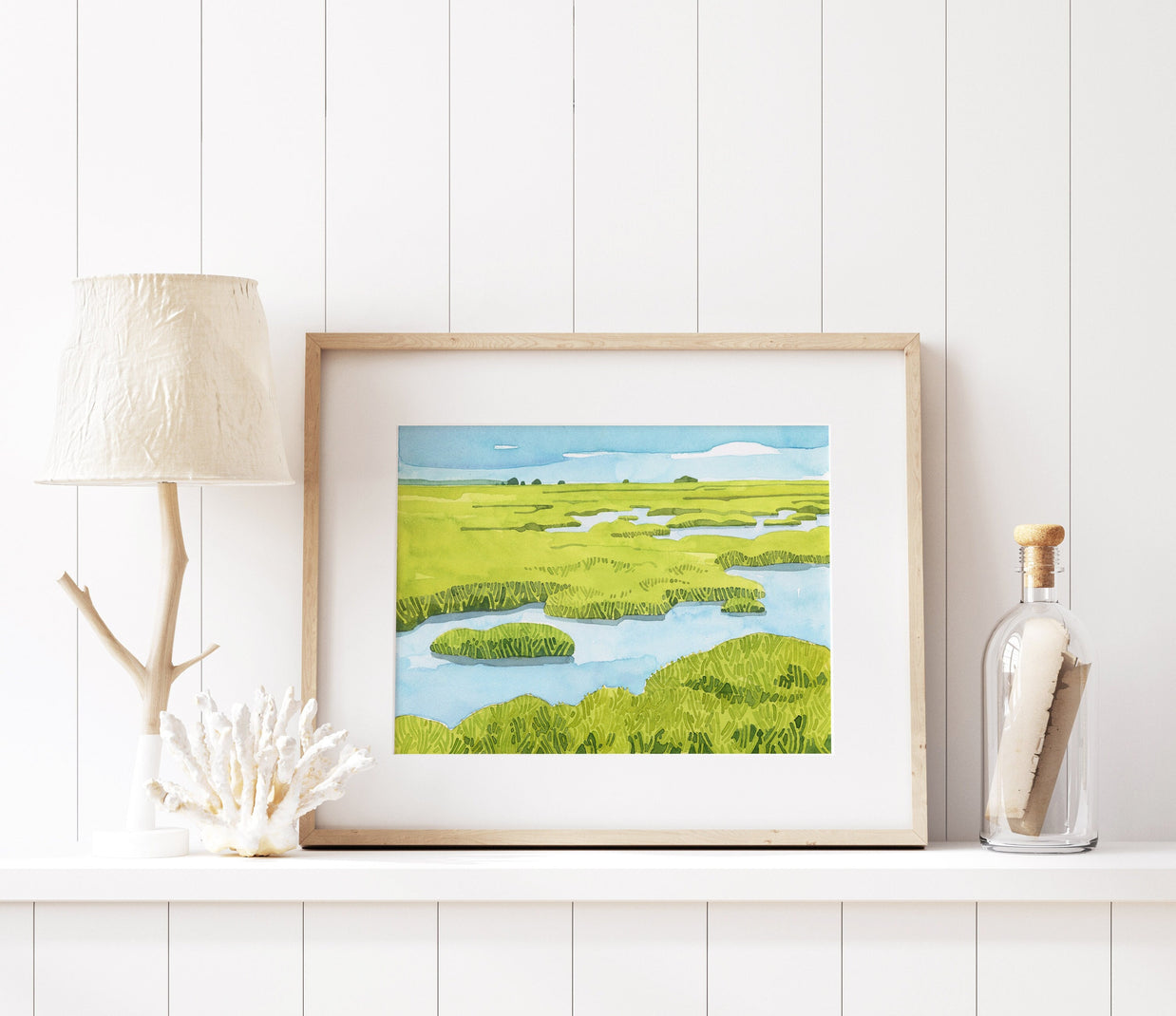 Salt Marsh Landscape Print