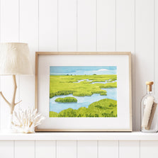 Salt Marsh Landscape Print