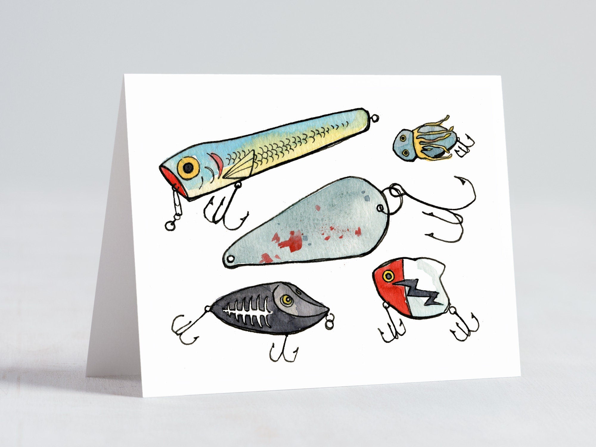 Fishing Lures Card
