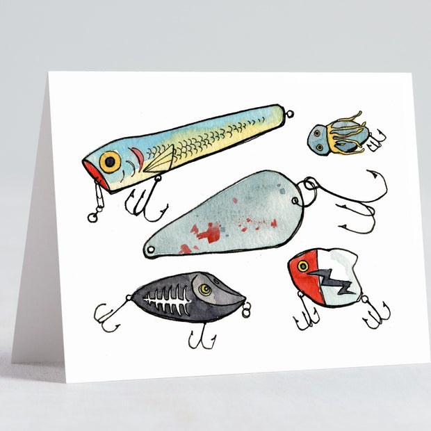 Fishing Lures Card
