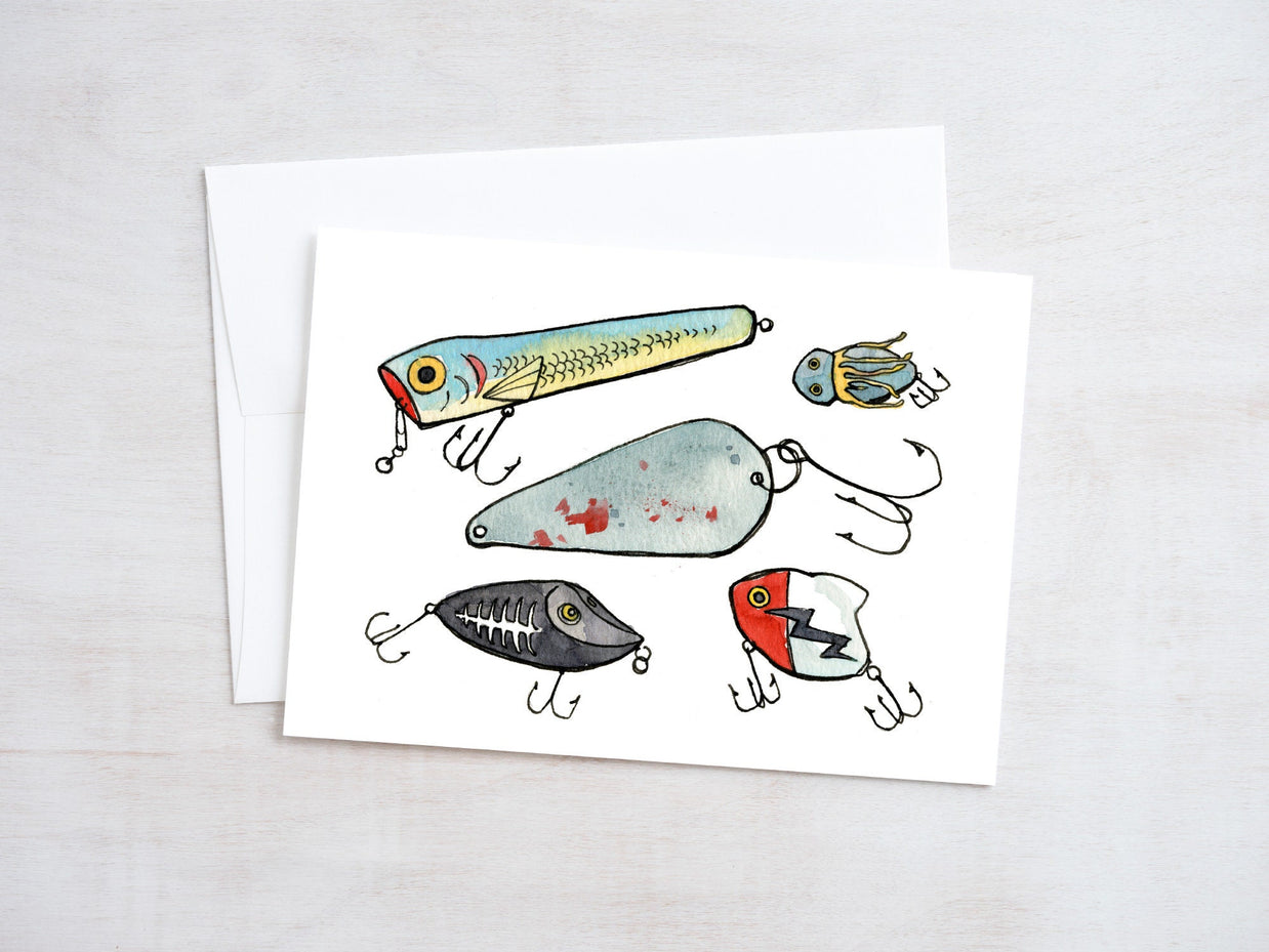 Fishing Lures Card