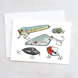 Fishing Lures Card