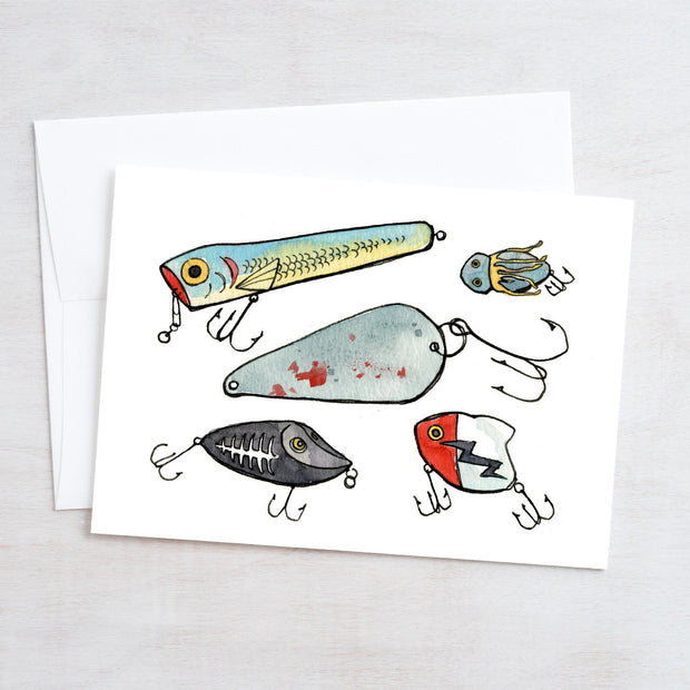 Fishing Lures Card
