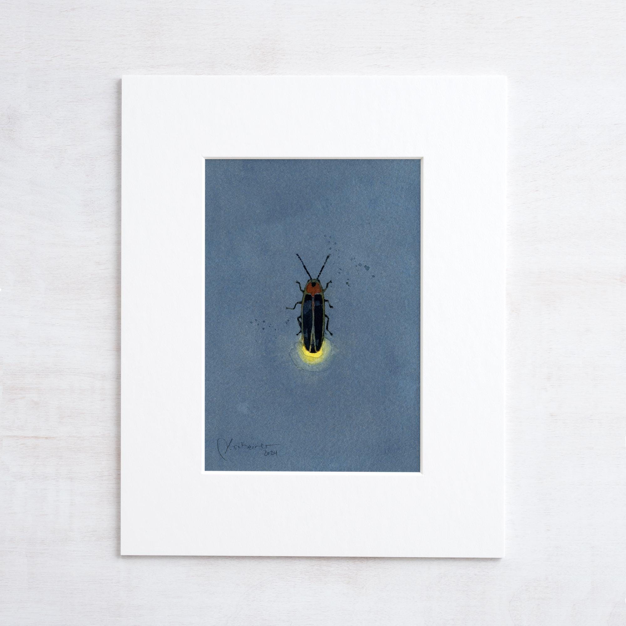 Firefly Lightening Bug Print