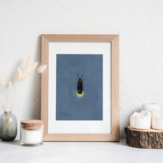 Firefly Lightening Bug Print
