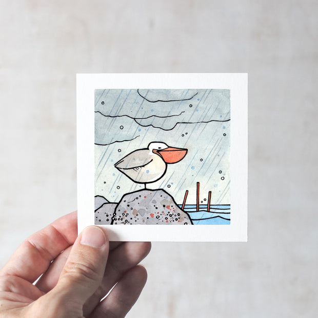 Pelican Miniature Print