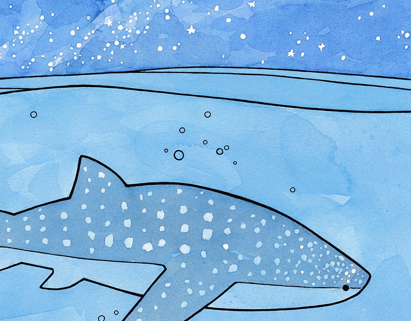 Whale Shark Print