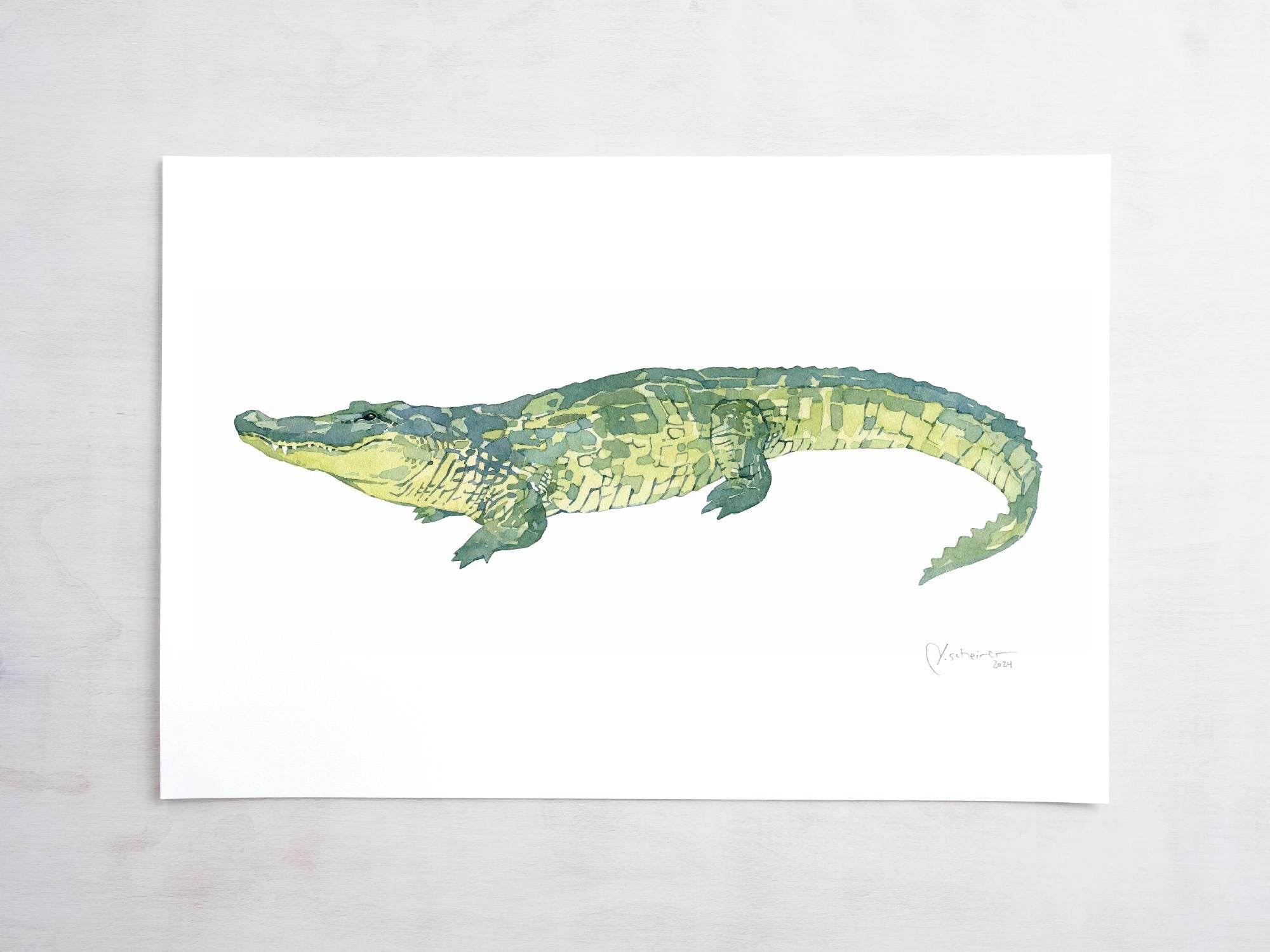 Alligator Print