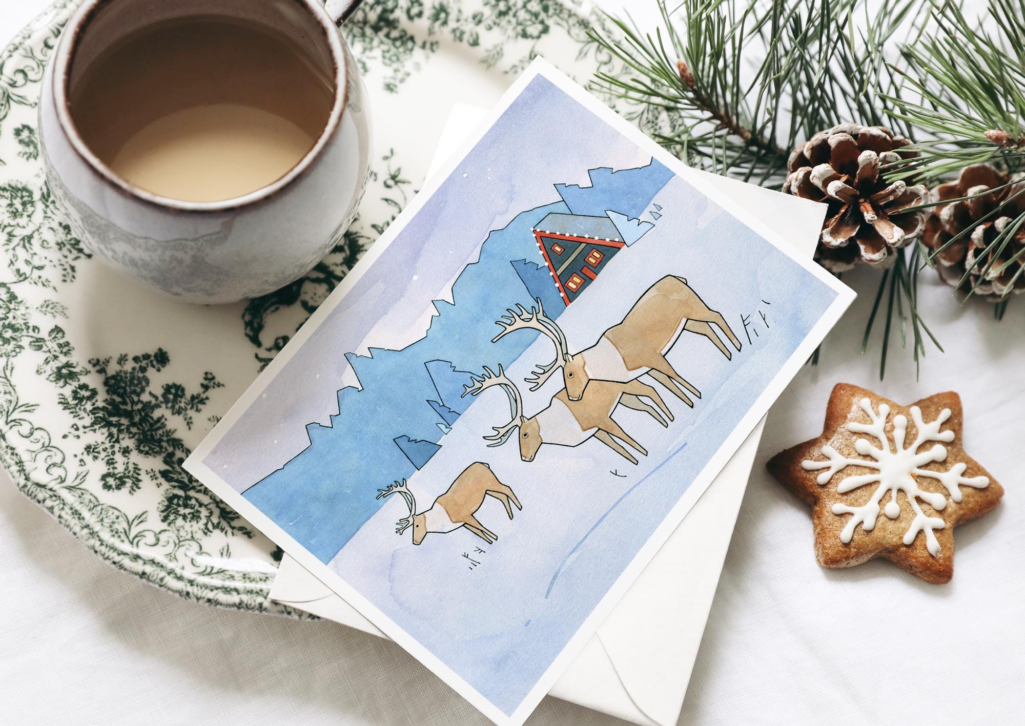 Winter Animal Card Set IV