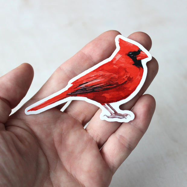 Red Cardinal Sticker