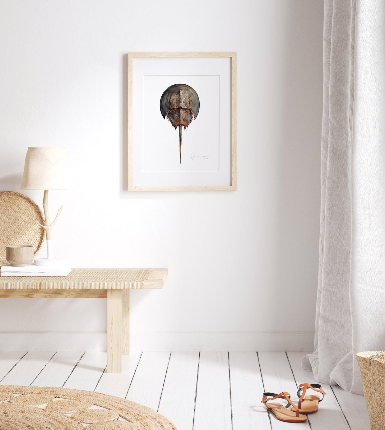 Horseshoe Crab Print