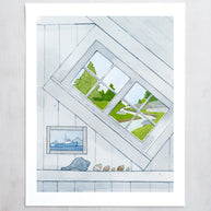 Witch Window Print