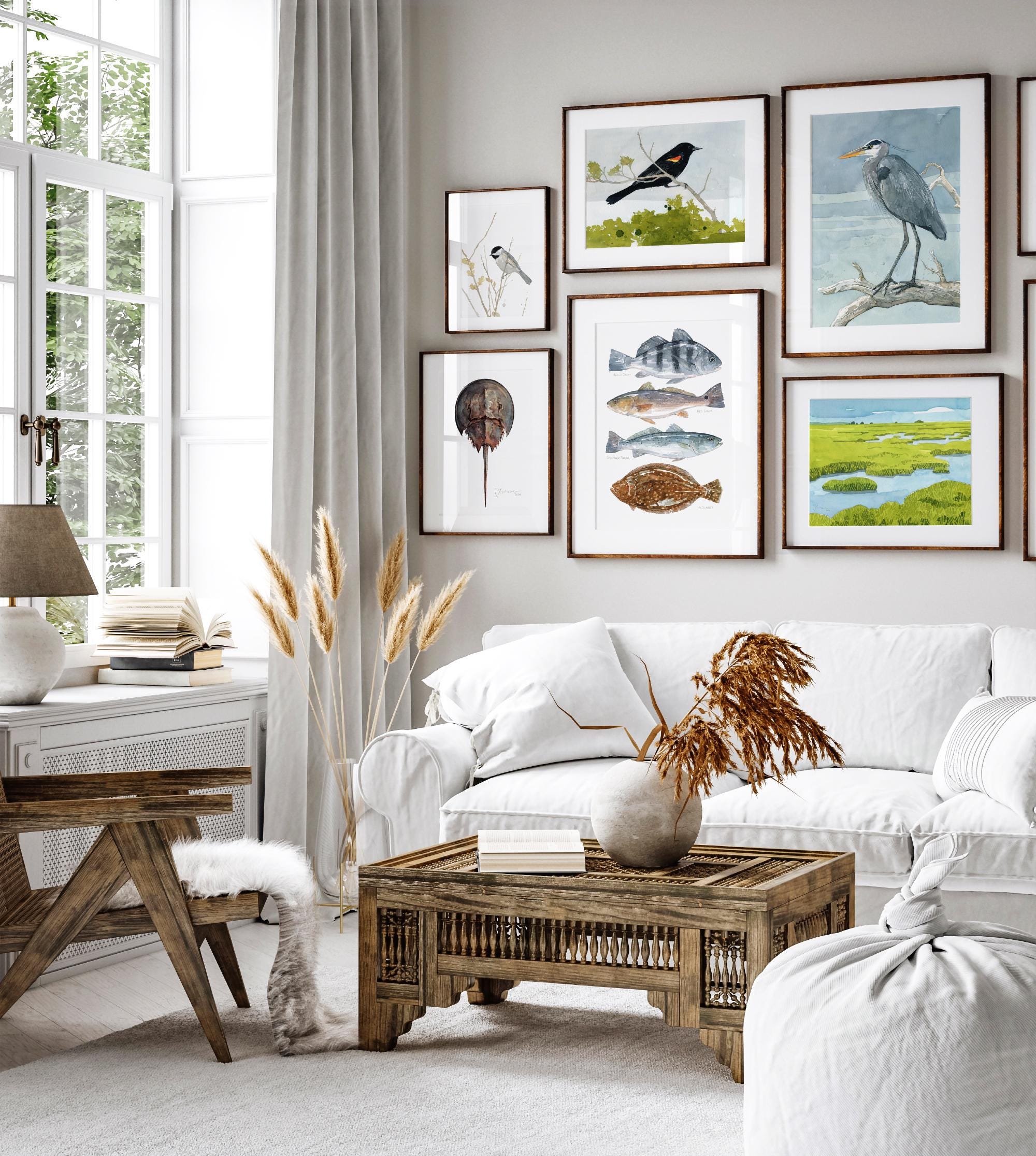 Salt Marsh Landscape Print