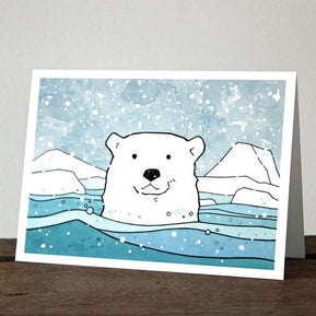Polar Bear Card